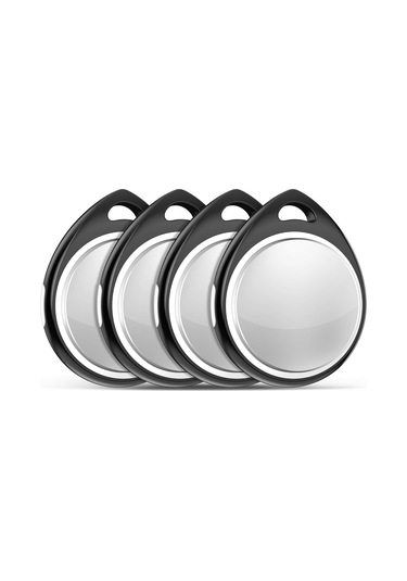 Reedark İos Uyumlu Siyah 4'lü Nesne İzleyici - Çocuk, Bavul, Anahtar, Sırt Çantası İçin  Arama Uygulamasıyla