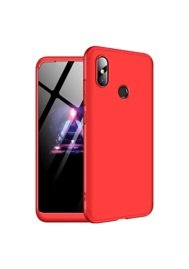 Xiaomi Redmi Note 6 Pro Kılıf Zore Kamera Korumalı Tam Koruma Ay