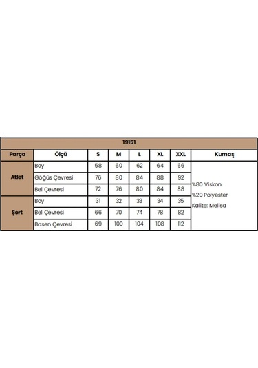 Monamise 19151 Kadın İp Askılı Şortlu Pijama Takım-ekru Ekru