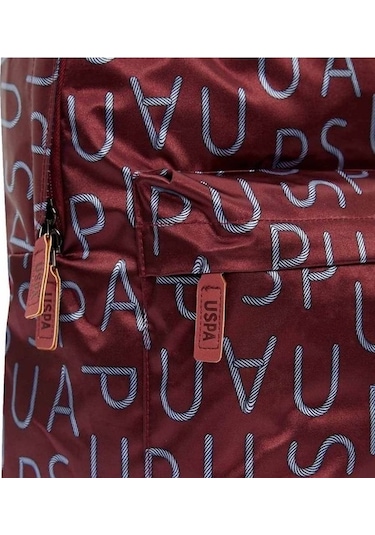 U.s. Polo Assn. Bordo Unisex Sırt Çantası Plçan23294 Bordo