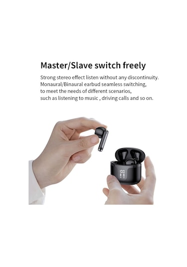 Cbtx S47 TWS Bluetooth 5.3 Dijital Ekran Kulak İçi Kulaklık
