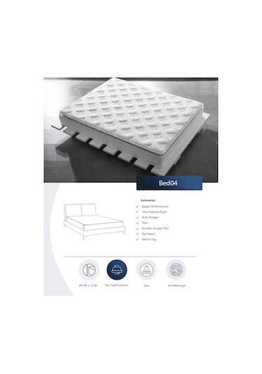 Bedpark Bed04 Ultra Full Super Pedli Yatak