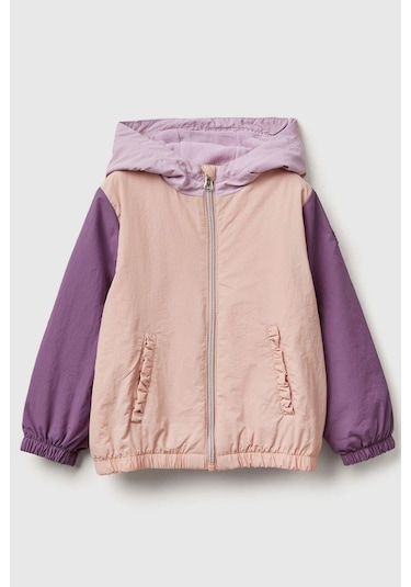 United Colors Of Benetton Kız Bebek 2ıgggn03u-25kb Yağmurluk Mix-2116 Çok Renkli