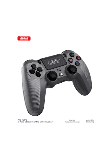 Bluetooth & Kablolu Titreşimli Oyun Kolu Pc Telefon Konsol Uyumu Gamepad Gp6 - Ps4 Android Apple Uyumlu iOS Ps3
