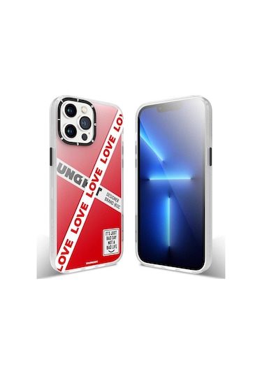 Youngkit iPhone Uyumlu 13 Pro Kılıf Baskılı Desenli YoungKit Holiday Serisi Kapak ZORE-220109