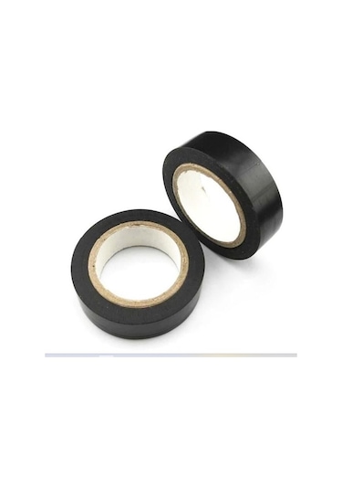 İnox Elektrik Bantı Siyah - 6 Adet