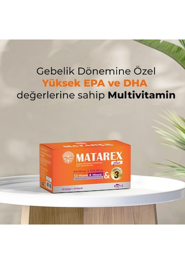 Negans Matarex Plus 30 Softgel + 30 Kapsül