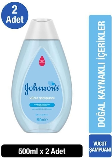Johnson's Baby Bebek Vücut Şampuanı 2 x 500 ML