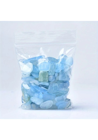 Willowhaven 100g Akuamarin 8-12mm Doğal Kristal Çakıl Takı Ve Dekorasyon