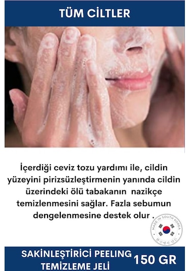 Dermal Dr + Medm Sakinleştirici Peeling Etkili Gözenek Temizleme Jeli