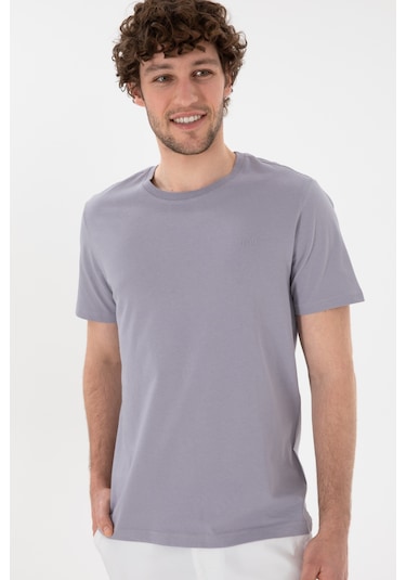 U.S. Polo Assn. Erkek Regular Fit Bisiklet Yaka Gri Basic Tişört 50305928-VR024 U.S. Polo Assn. Erkek Regular Fit Bisiklet Yaka Gri Basic Tişört 50305928-VR024