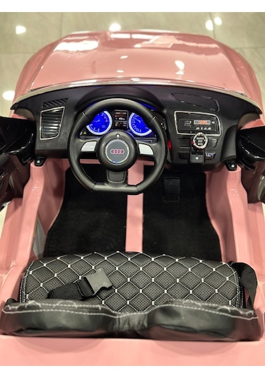 Oyuncak's Öykü Bebek Dünyası Akülü Araba 12 Volt Audi Suv Pembe