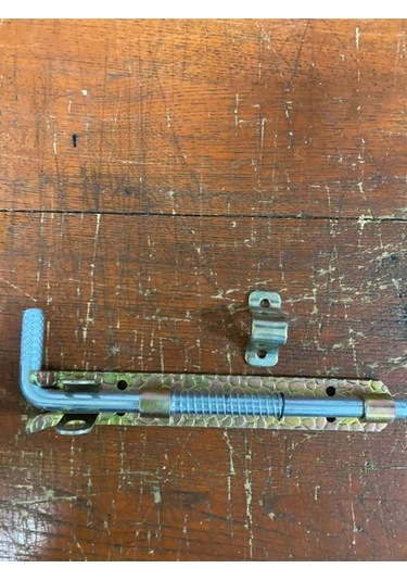 Çankaya Ferforje Yaylı Kapı Sürgüsü 20cm