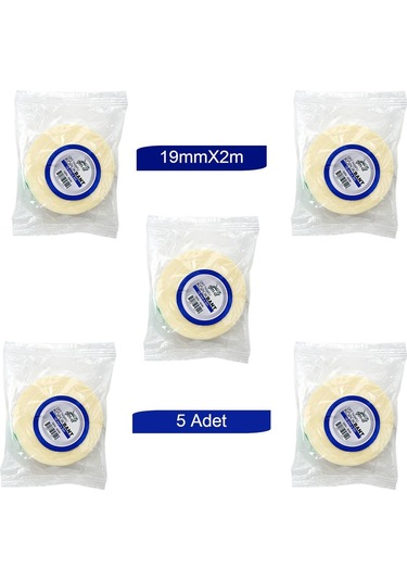 Gen-of Çift Taraflı Köpük Bant 19mmx2m Gen-8006 5 Adet