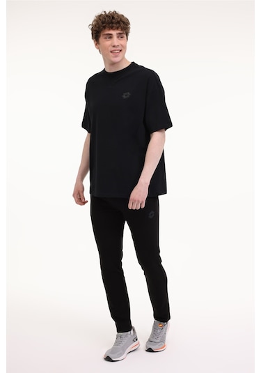 Lotto M-zane Tee 5fx Siyah Erkek Kısa Kol T-shirt 000000000102013412 Siyah