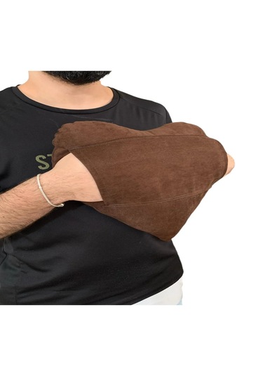 Ozclife Premium Cepli Kalp Yastığı - Kahverengi