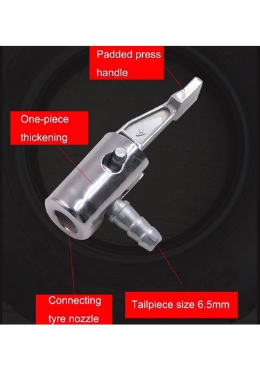 Fastbuy 2 Adet Araç Pompa Boru Bağlantısı, Lastik Ağız, Hızlı Bağlantı, Şişme Pompa Döndürme Aksesuarı Diğer