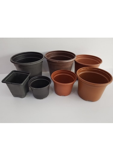 Çiçek Saksısı Üretim Saksısı Vakum Fide Saksısı -Ebat Ve Adet Seç