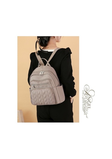 Mengtuo Yeni Rahat Koreli Bayan Oxford Moda Basit Sırt Çantası Haki Haki Haki