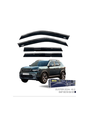 Renault Duster 2024 Ve Sonrası Kromlu Cam Rüzgarlığı