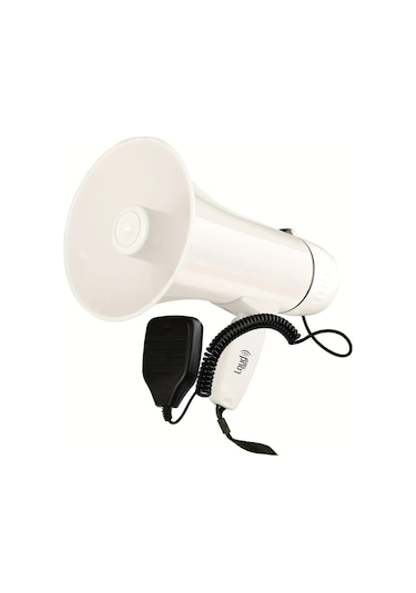 Willowhaven Lm Beyaz 35w Taşınabilir Pa Hoparlör Siren Usb Kayıt Spor Ve Açık Hava