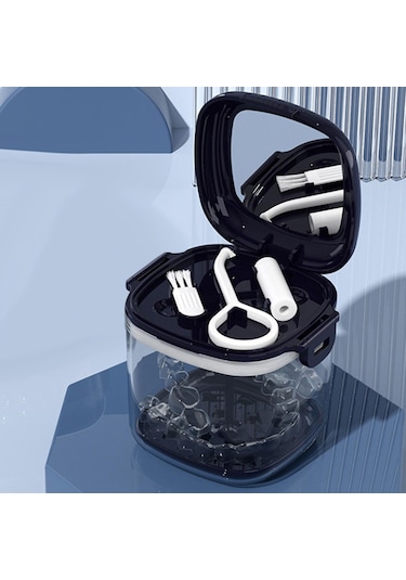 Dolıty Yaşlı Hediye Için Süzgeç Sepeti Protez Kupası Siyah