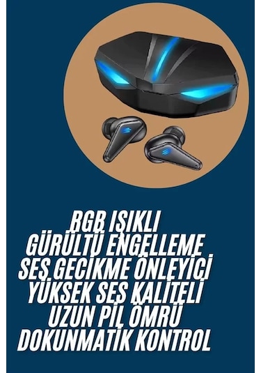 Wireless Kulaklık Mikrofonlu Bluetooth Kulaklığı