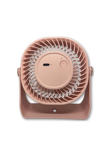 Zb112 Taşınabilir Masaüstü Pembe Usb Fan
