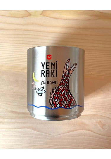 Çelik Buz Kovası Beril Ateş Buz Kovası Kapaksız Model