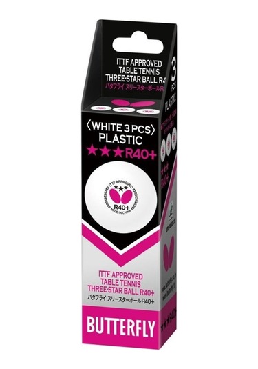 Butterfly Tt Ball 3 Star 3er R40+  Tenis Topu