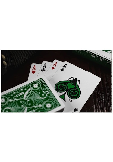 Twpcc Soundboards V4 Green Oyun Kağıdı Koleksiyonluk İskambil Kar