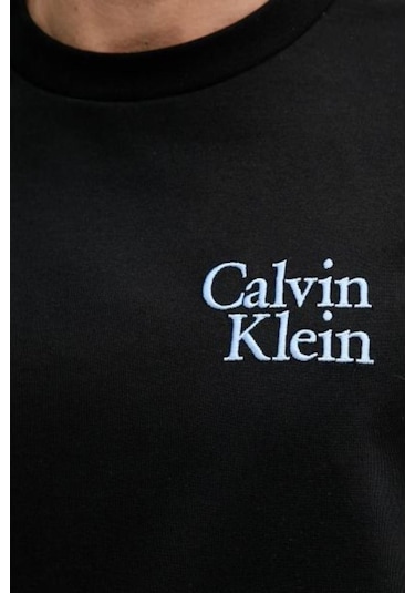 Calvin Klein Erkek T-shırt-8239 Siyah
