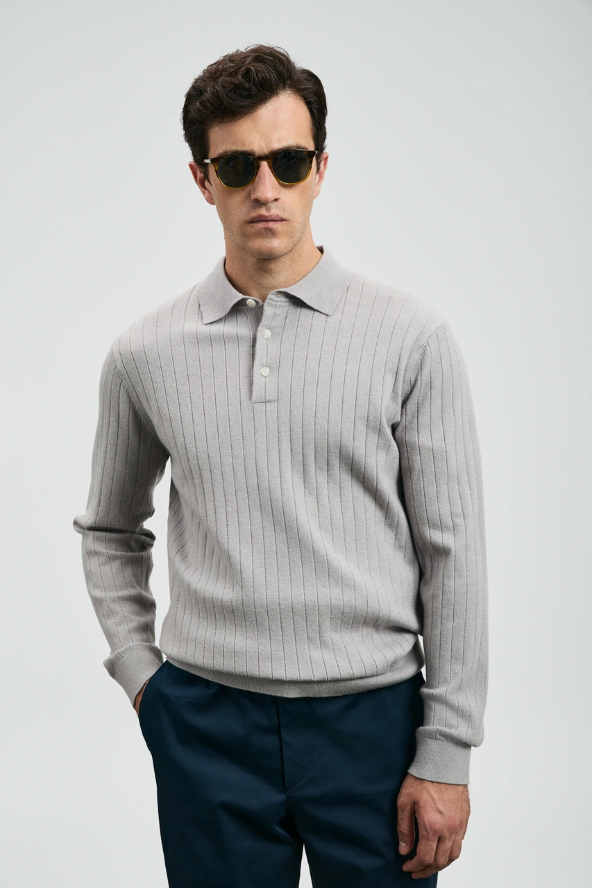 Lufian Josef Erkek Kazak Açık Gri Açık Gri 112090156100180 Açık Gri