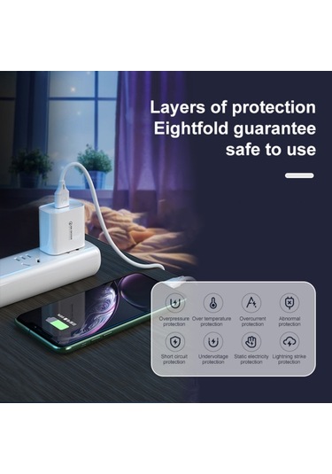 WK WP-U57 Maksimum 18 W QC 3.0 Hızlı Şarj USB Şarj Cihazı