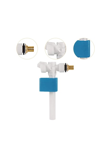 Suntek Gizli Tuvalet Tank Dolgu Valf Duvarı Home Dorm Hotel Beyaz