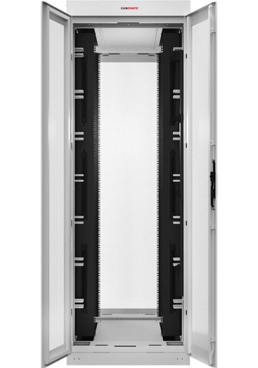 Canovate 47u 800x1200mm 19'' Dikili Tip Dc Kabinet Gri 2 Yıl Üretici Garantili