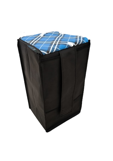 Pazar Araba Çantası Torbası Yedek Çanta 32x55x26 Cm Mavi 1 Adet