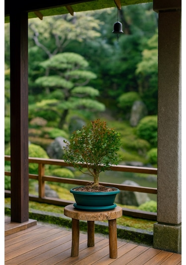 Bonsai Buxus - 7 Yaşında Hediyelik Bonsai Ağacı
