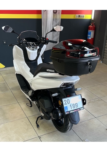 Motosiklet Çantası 33 Litre Parlak Siyah