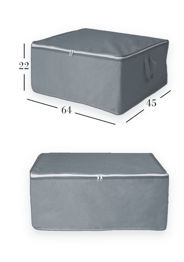 Adarya Home 6 Adet - Büyük Boy Bazaaltı Ve Çekyat Hurç 64 X 45 X 22 Cm Antrasit