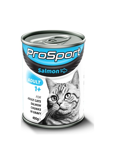 Prosport Chunk Somonlu Yetişkin Kedi Konserve Mama 400 G