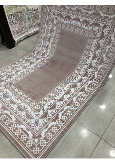 Dinarsu Halı Divina 150X233 Dı-007 Pudra Pembe Beyaz 4 M2 Halı !