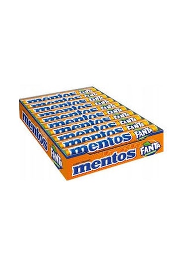 Mentos Fanta Portakal Aromalı Şekerleme 20 x 37.5 G