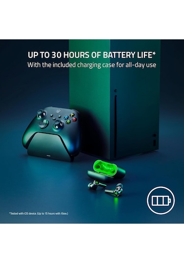 Razer Hammerhead Hyperspeed - Çok Platformlu Kablosuz Oyun Kulakl
