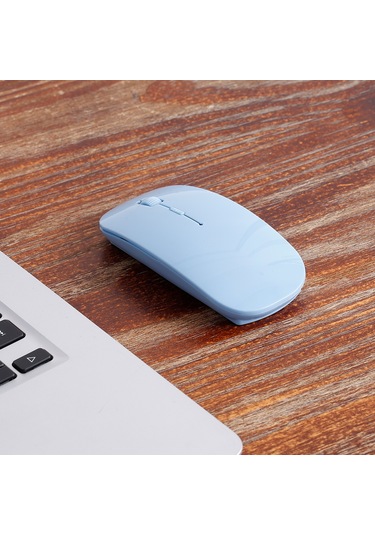 Maiyame 2.4g Kablosuz İnce Taşınabilir Sessiz 4 Tuşlu 1600dpı Optik Mouse - Bilgisayar Ve Laptop İçin Optik