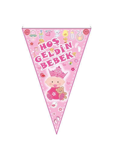 Hoşgeldin Bebeğim Flama Pembe