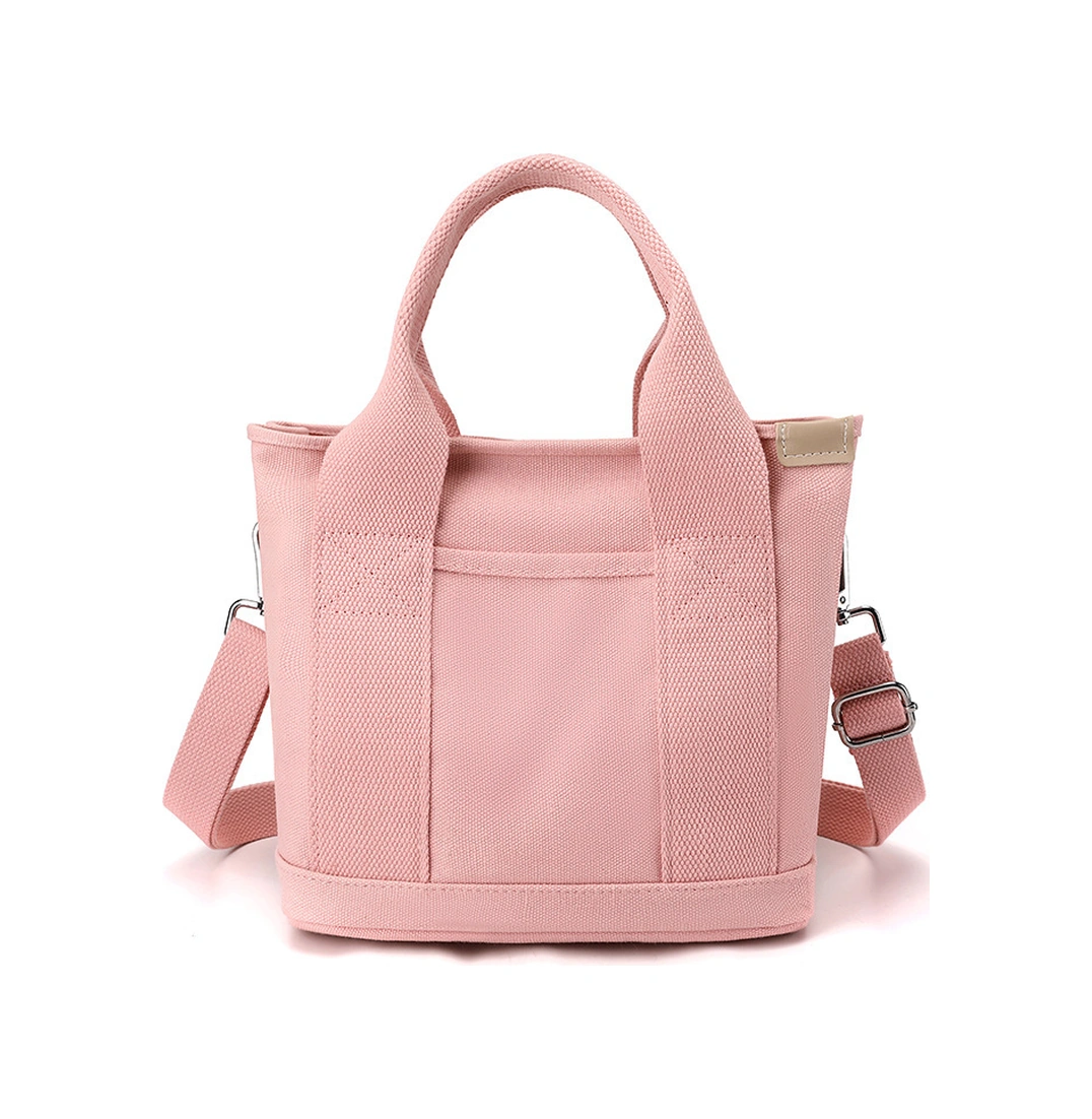 Yuntech01 Pembe Kumaş Çanta, Çok Amaçlı Anne Bebek Çantası, El/üst Çantası, Sağlam Ve Hafif Materyal, Moda Tasarım Çok Renkli