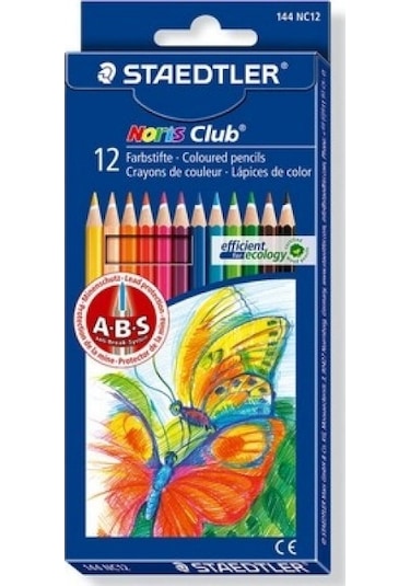 Staedtler Kuru Boya Kalemi 12li 144 Nc12