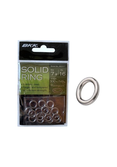 Bkk Solid Ring-51 Assist Halkası No:7 16'lı Paket