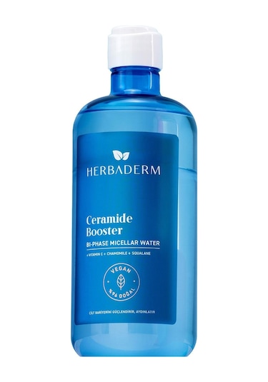 Ceramide Booster, Çift Fazlı Micellar Makyaj Temizleme Suyu 500 Ml